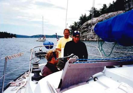 Entering Covered Portage Cove